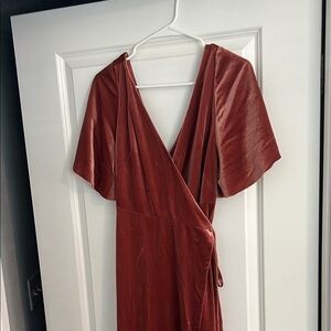 Elegant English Rose Wrap Dress - Jeny Yoo